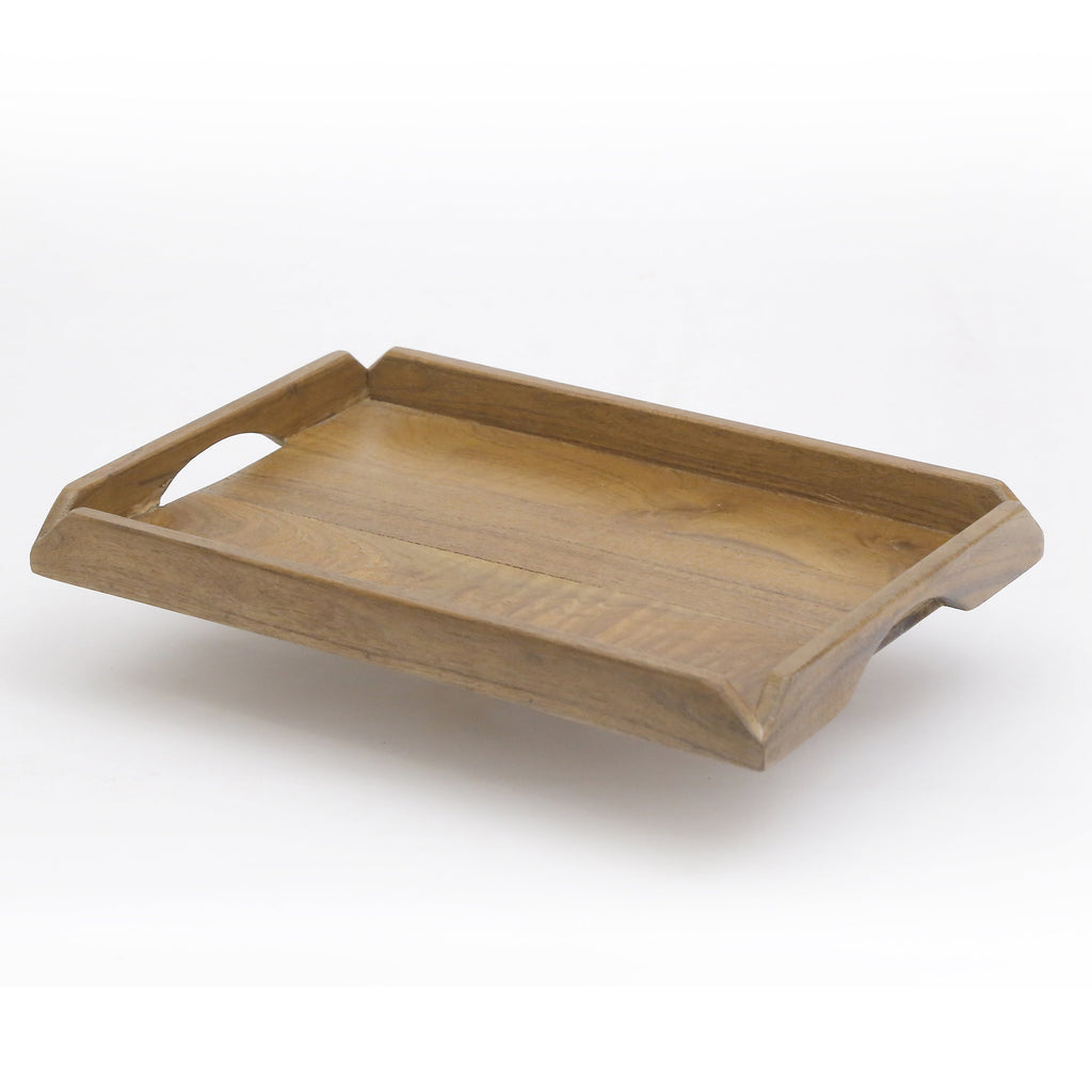 Olena Solid Wood Serving Tray — Set of 3 — view 6