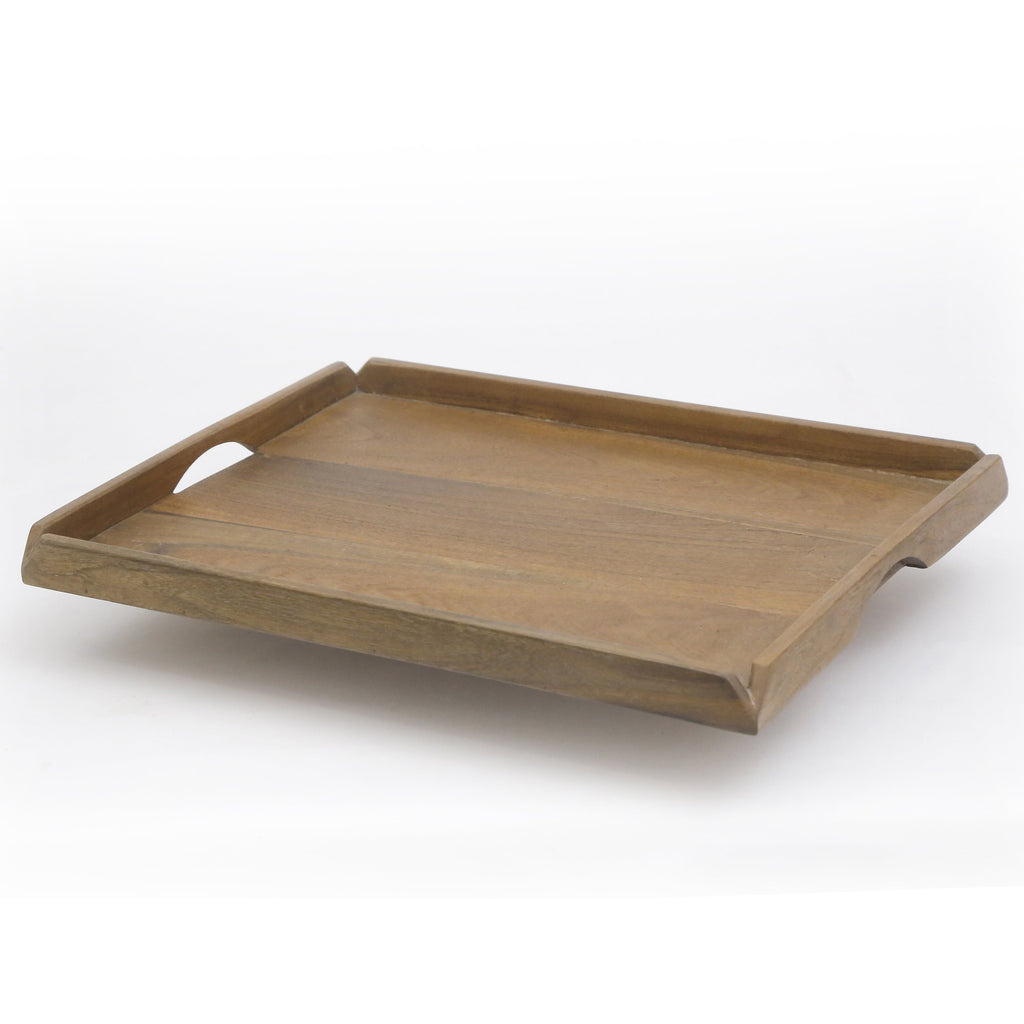 Olena Solid Wood Serving Tray — Set of 3 — view 7