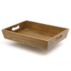 Iris Solid Wood Serving Tray — view 7