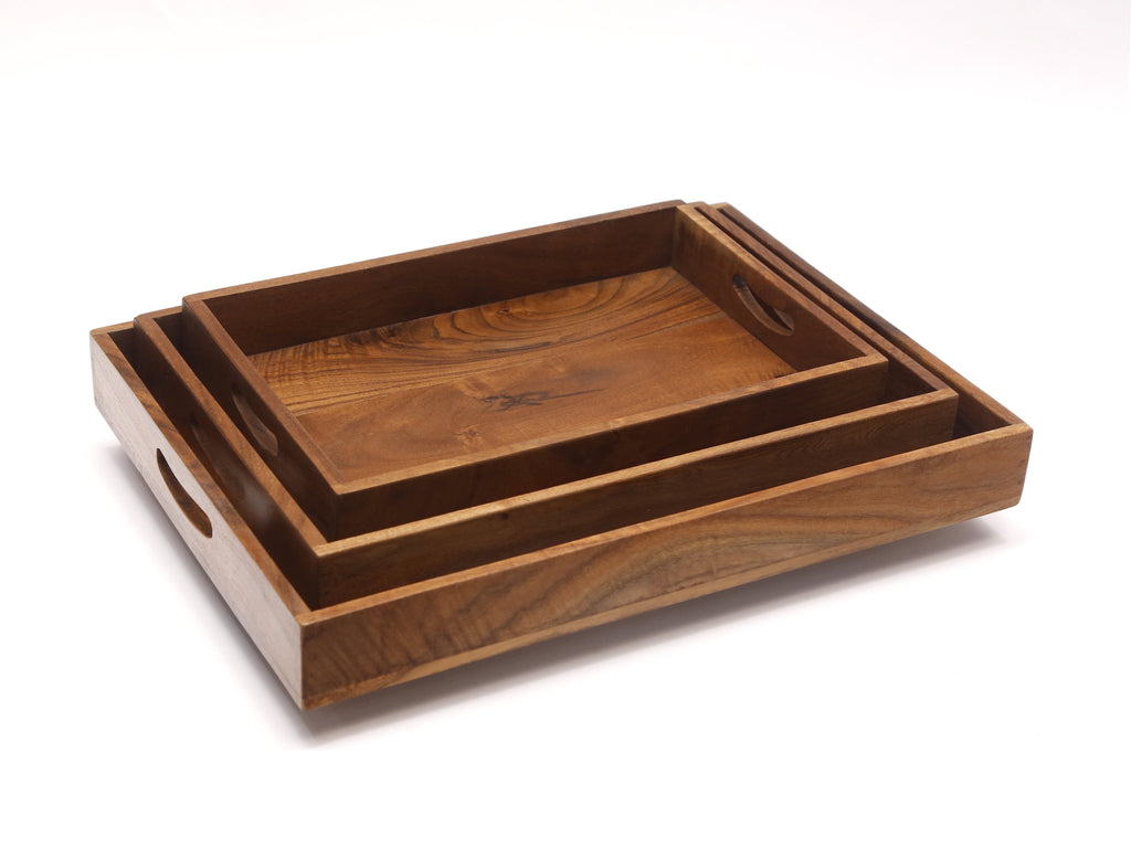 Isola Solid Wood Serving Tray — view 6