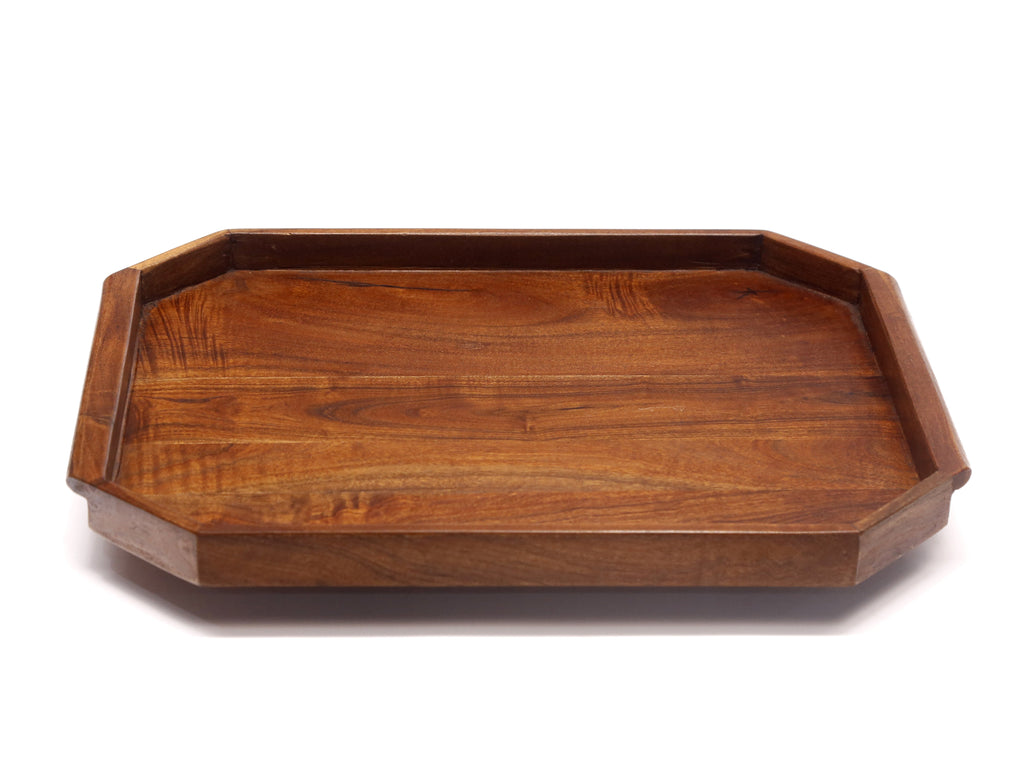 Leona Folding Corner Serving Tray — Set of 3 — view 3