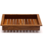 Ivy Solid Wood Serving Tray — Set of 3 — view 4