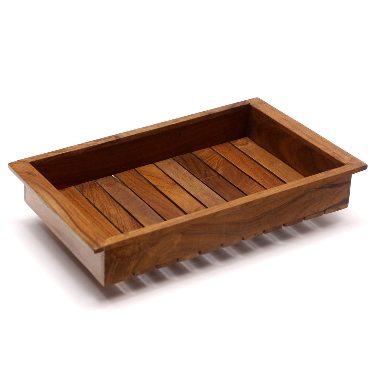 Ivy Solid Wood Serving Tray — Set of 3 — view 6