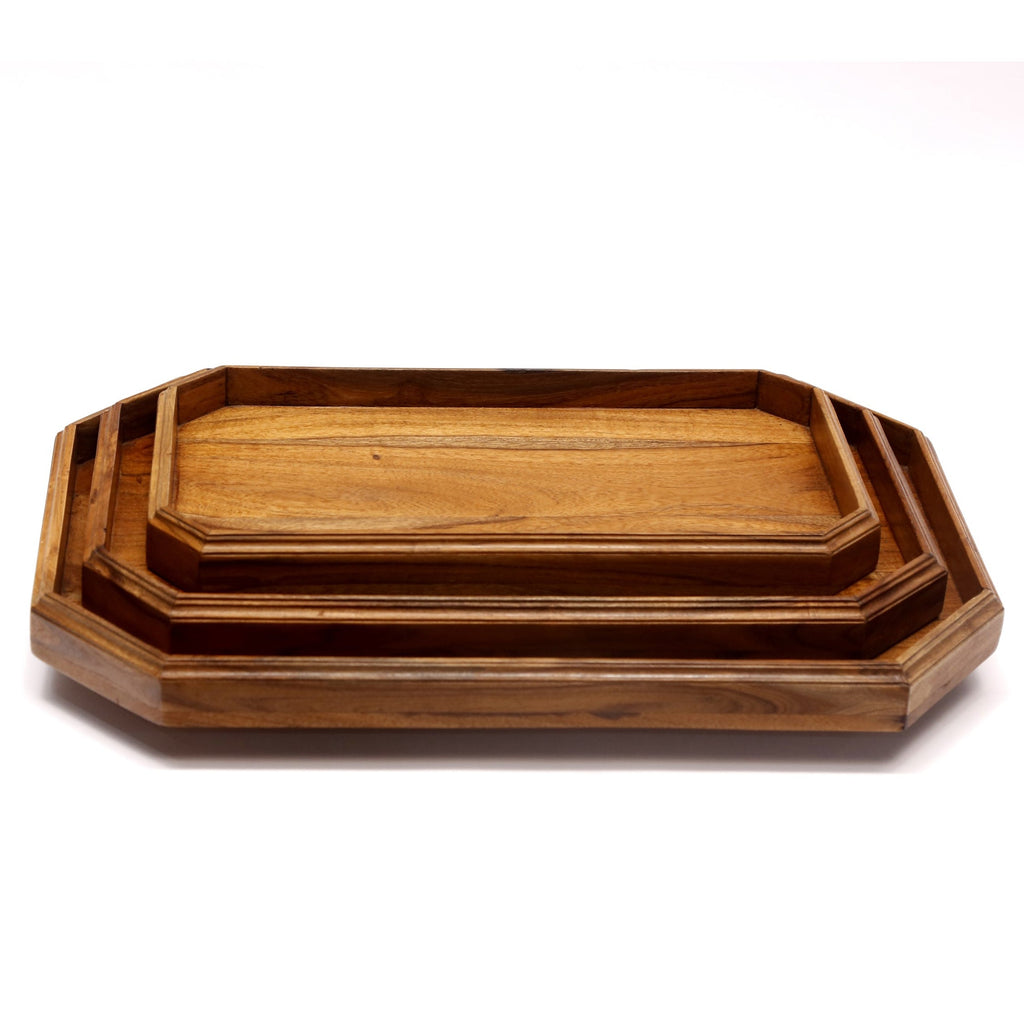 Orla Octagonal Serving Tray — Set of 3 — view 1