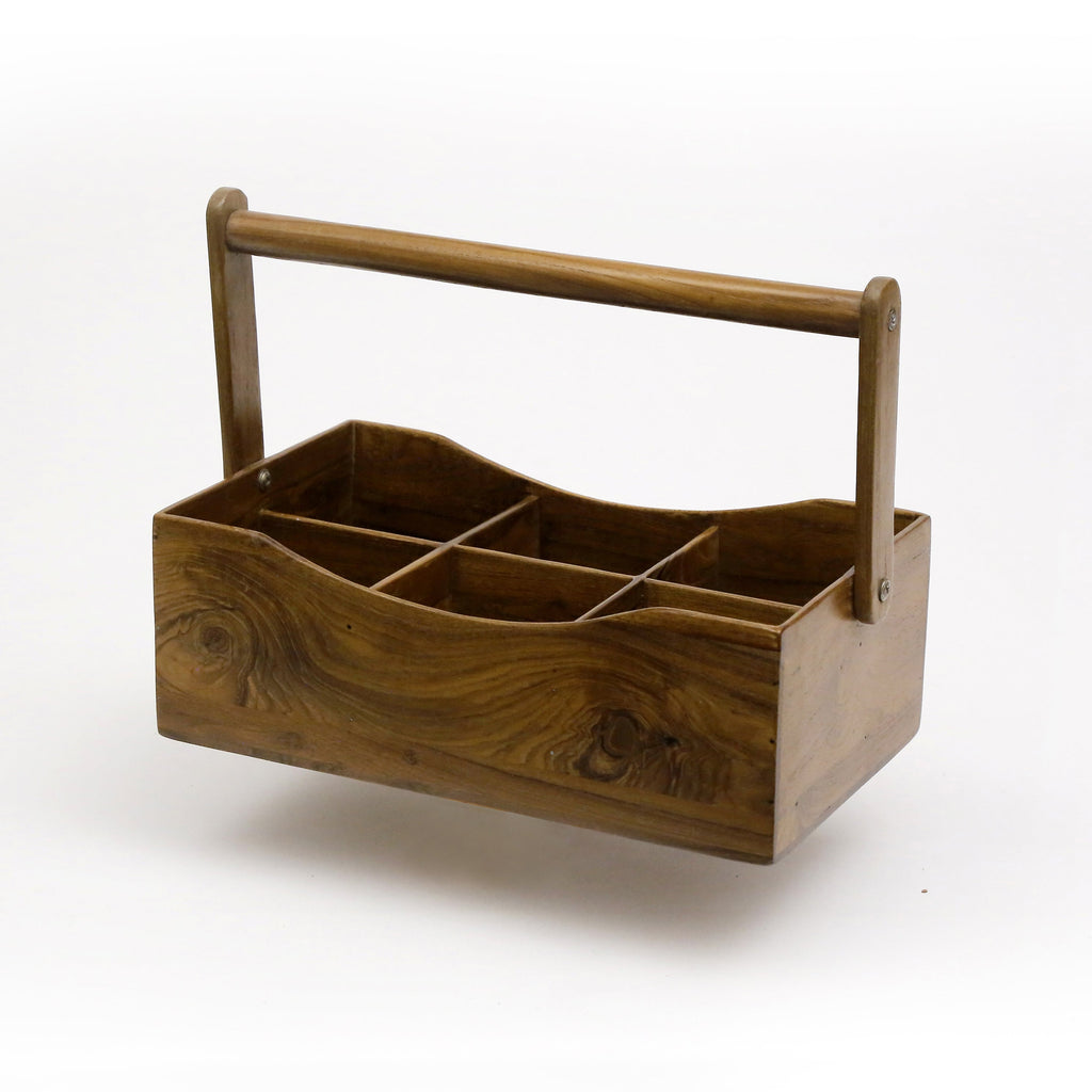 Arden Solid Wood Condiment Caddy — view 3