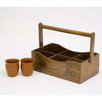 Arden Solid Wood Condiment Caddy — view 5