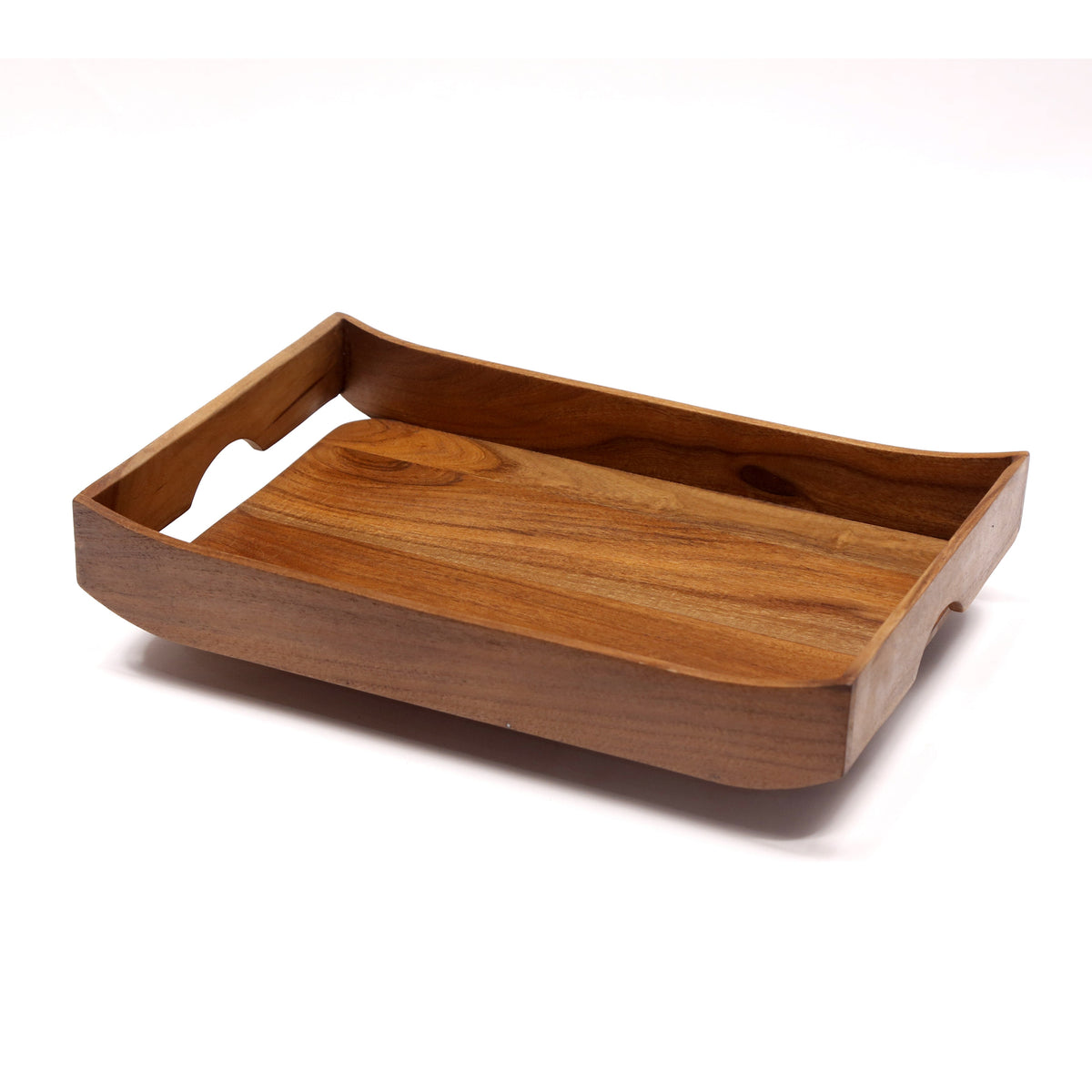 Maeve Rectangular Curved Serving Tray — Set of 3 — view 6