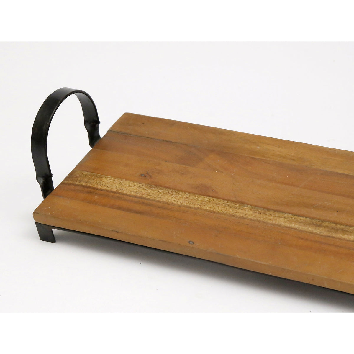 Laurel Solid Wood Serving Tray — view 5