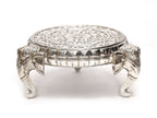 Faye Elephant White Bajot Table — view 3