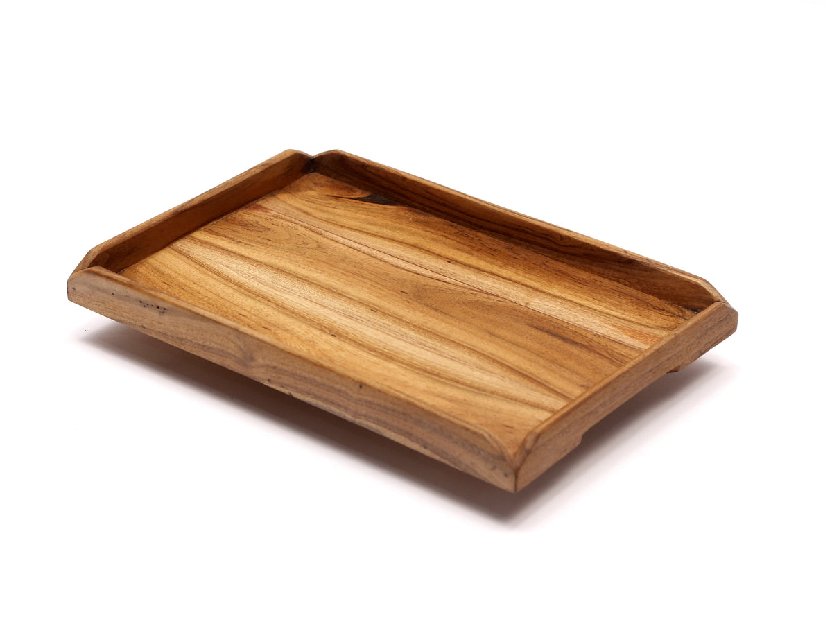 Aveline Solid Wood Serving Tray — Set of 3 — view 6