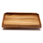 Lyra Solid Wood Serving Tray — Set of 3 — view 6