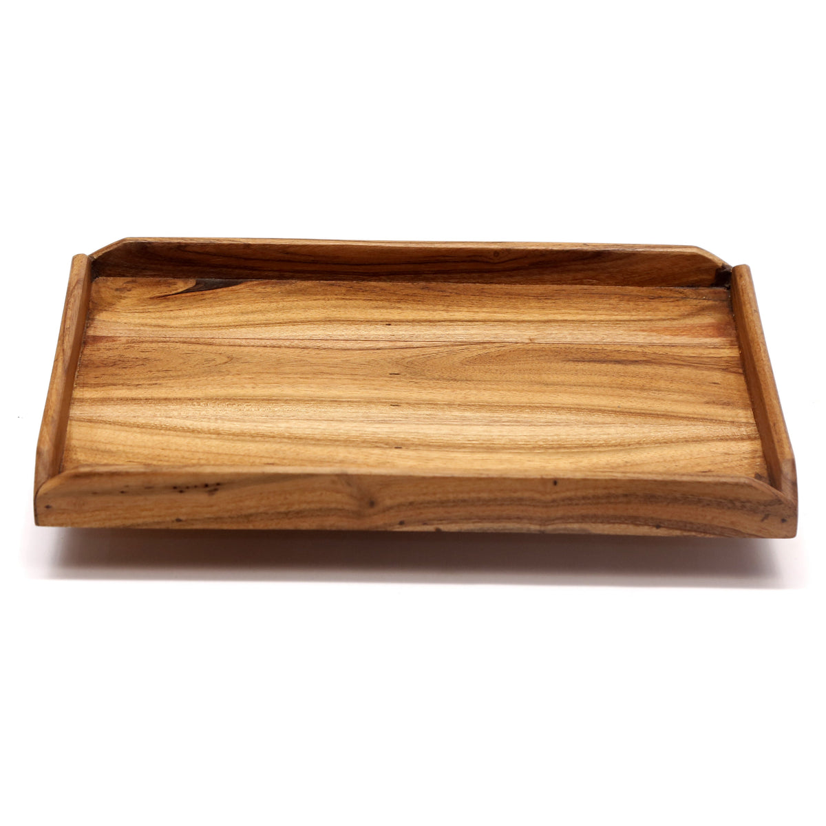 Lyra Solid Wood Serving Tray — Set of 3 — view 6