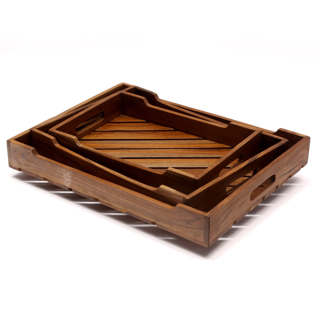 Paloma Solid Wood Serving Tray — view 1
