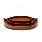 Petra Oval Serving Tray — Set of 3 — view 2
