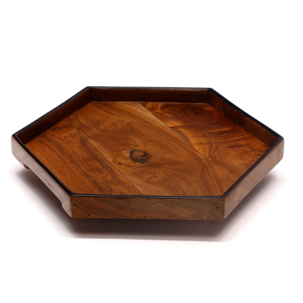 Arden Solid Wood Serving Platter — view 4