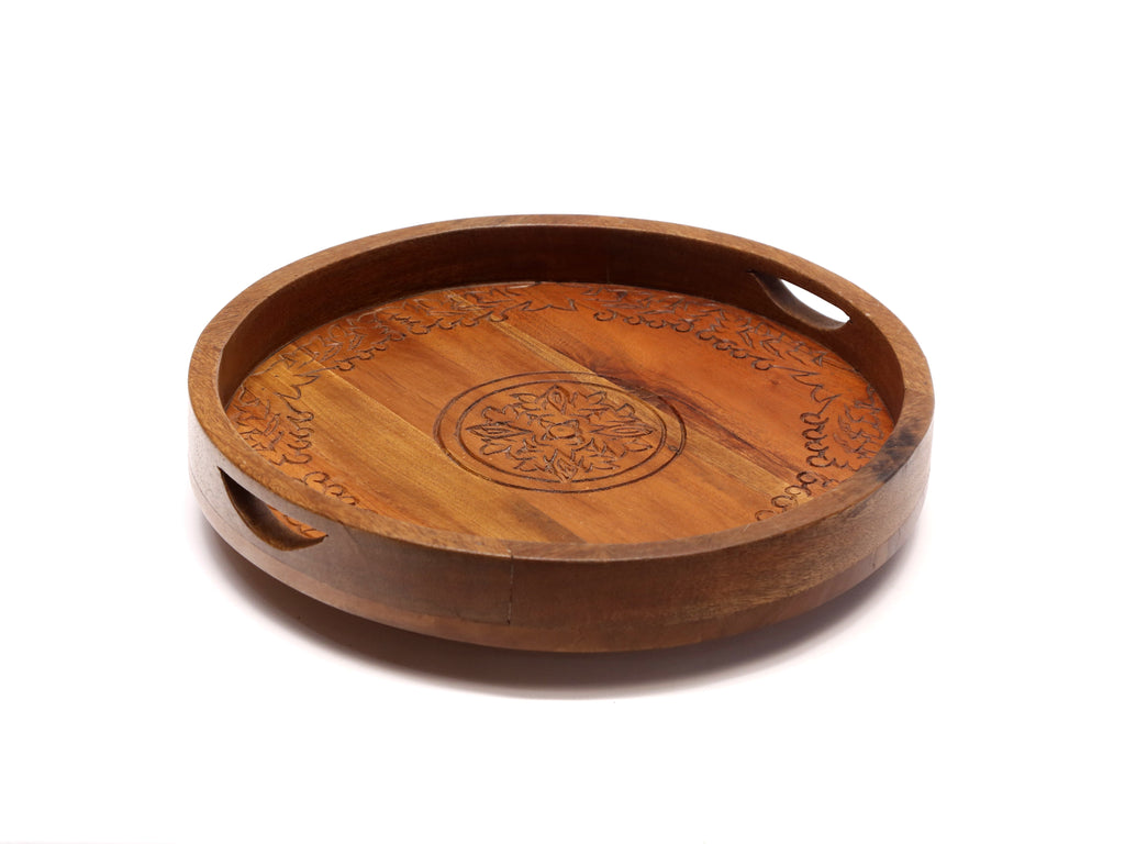 Mira Round Serving Tray — view 2