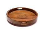 Mira Round Serving Tray — view 1