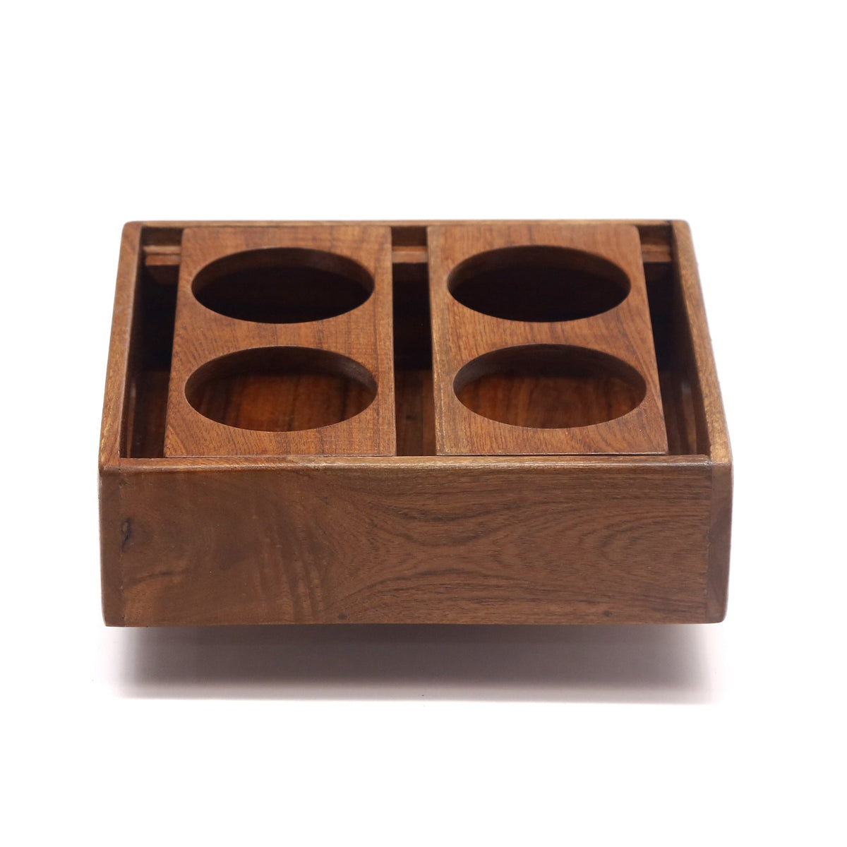 Delphine Glass Panel Serving Tray — view 3