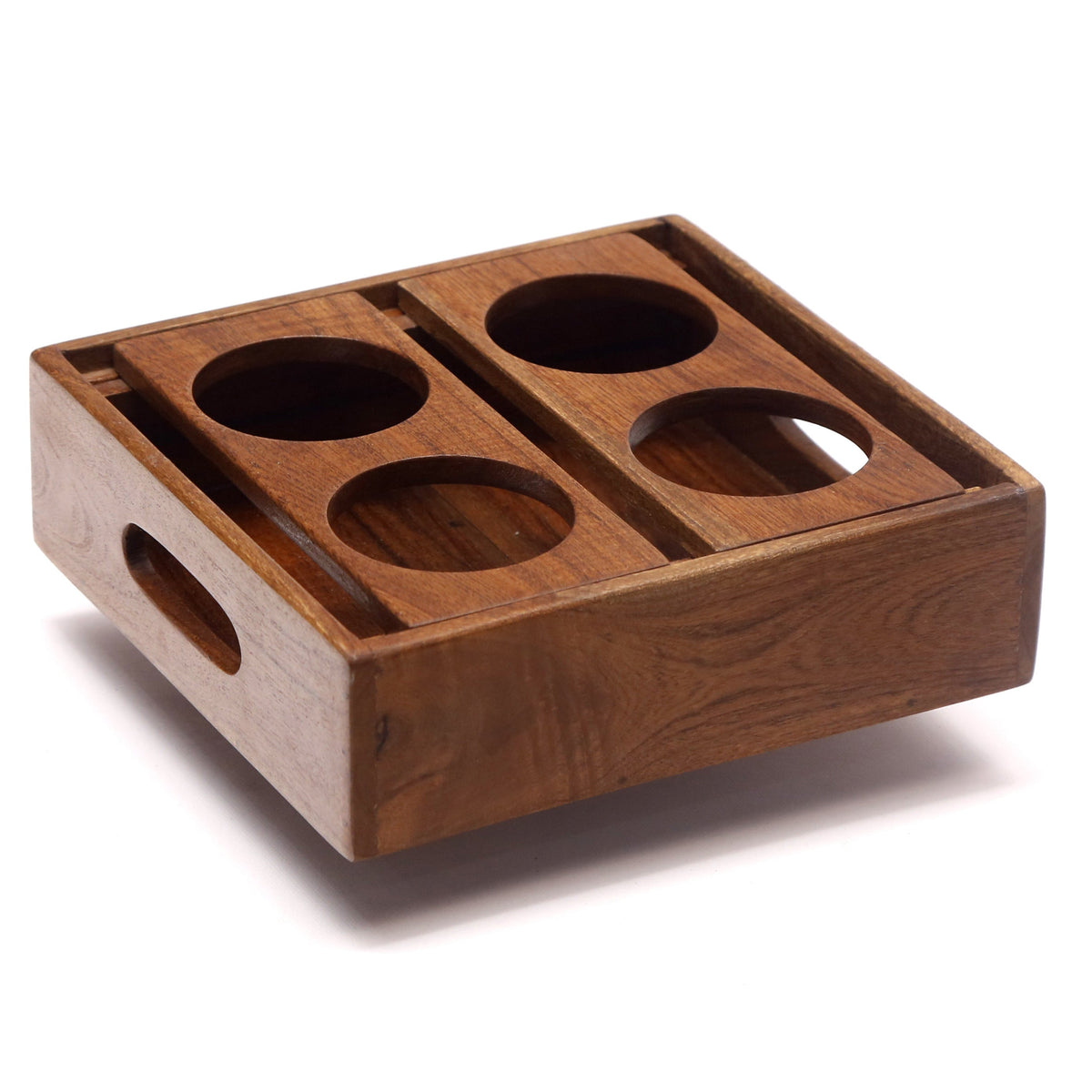 Delphine Glass Panel Serving Tray — view 2
