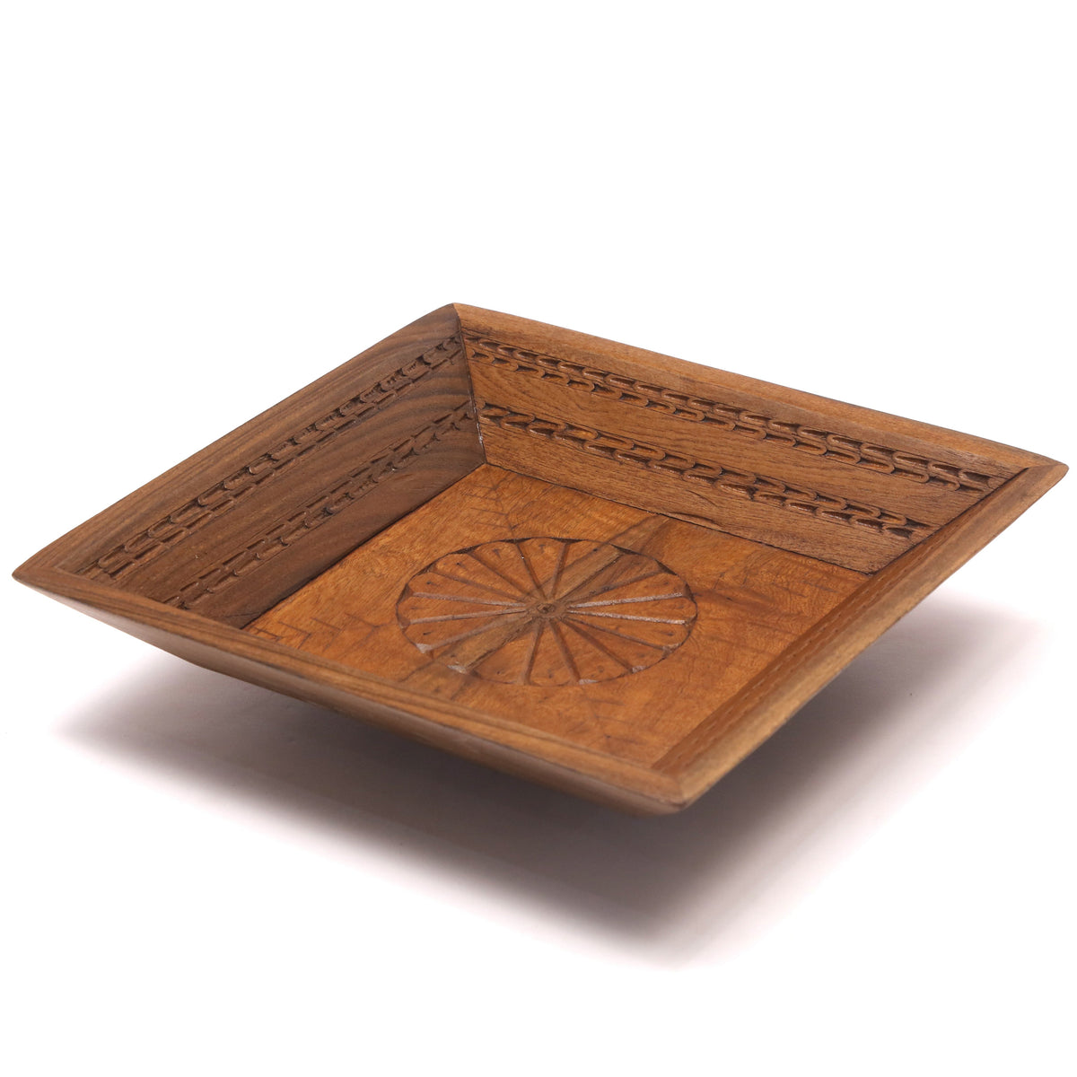 Liora Carved Rustic Serving Tray — view 4