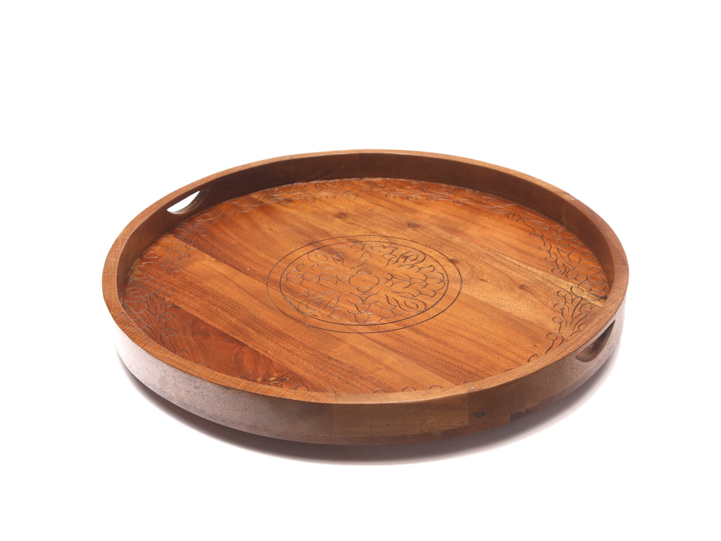 Mira Round Serving Tray — view 4