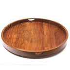 Cora Round Serving Tray — view 3