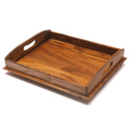 Mirabel Solid Wood Serving Tray — view 5
