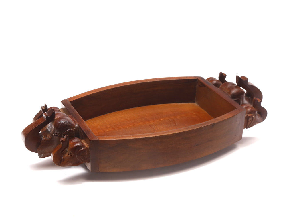 Evora Elephant Serving Tray — view 1