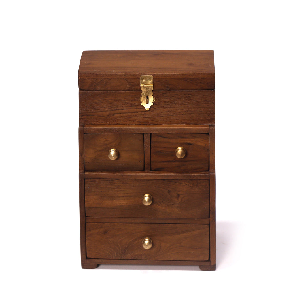 Asher Solid Wood Lidded Drawer Organizer - product image 2