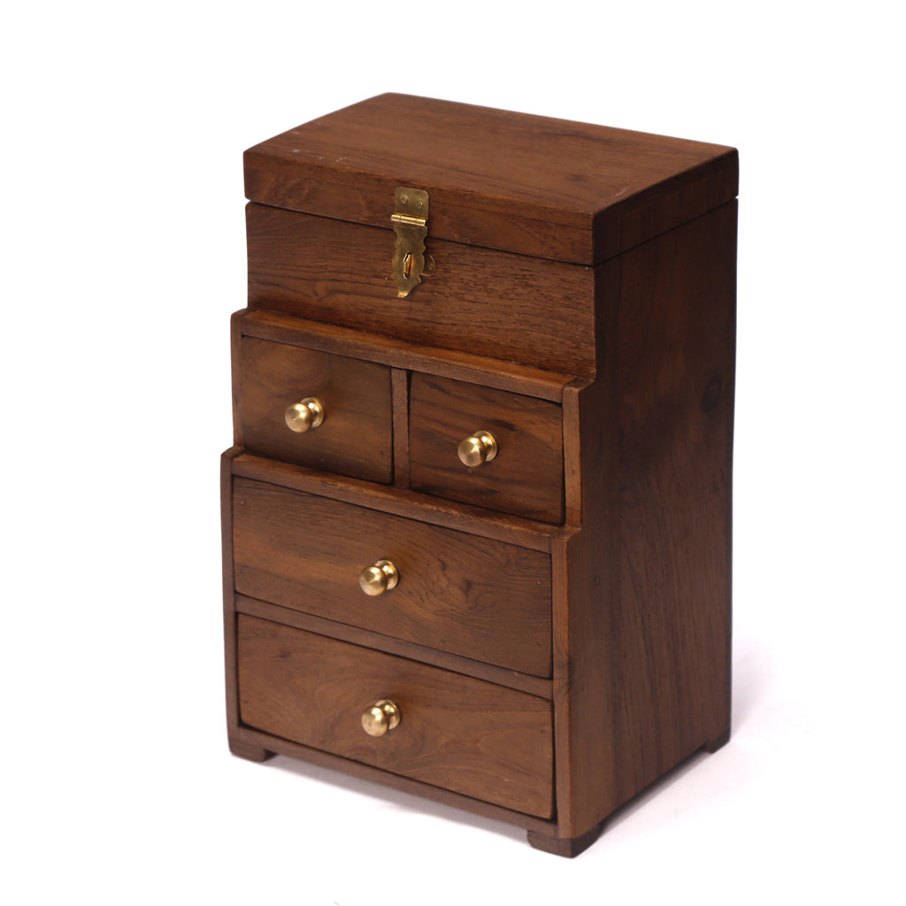 Asher Solid Wood Lidded Drawer Organizer - product image 3