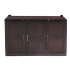 Stella Solid Wood Storage Cabinet — view 1