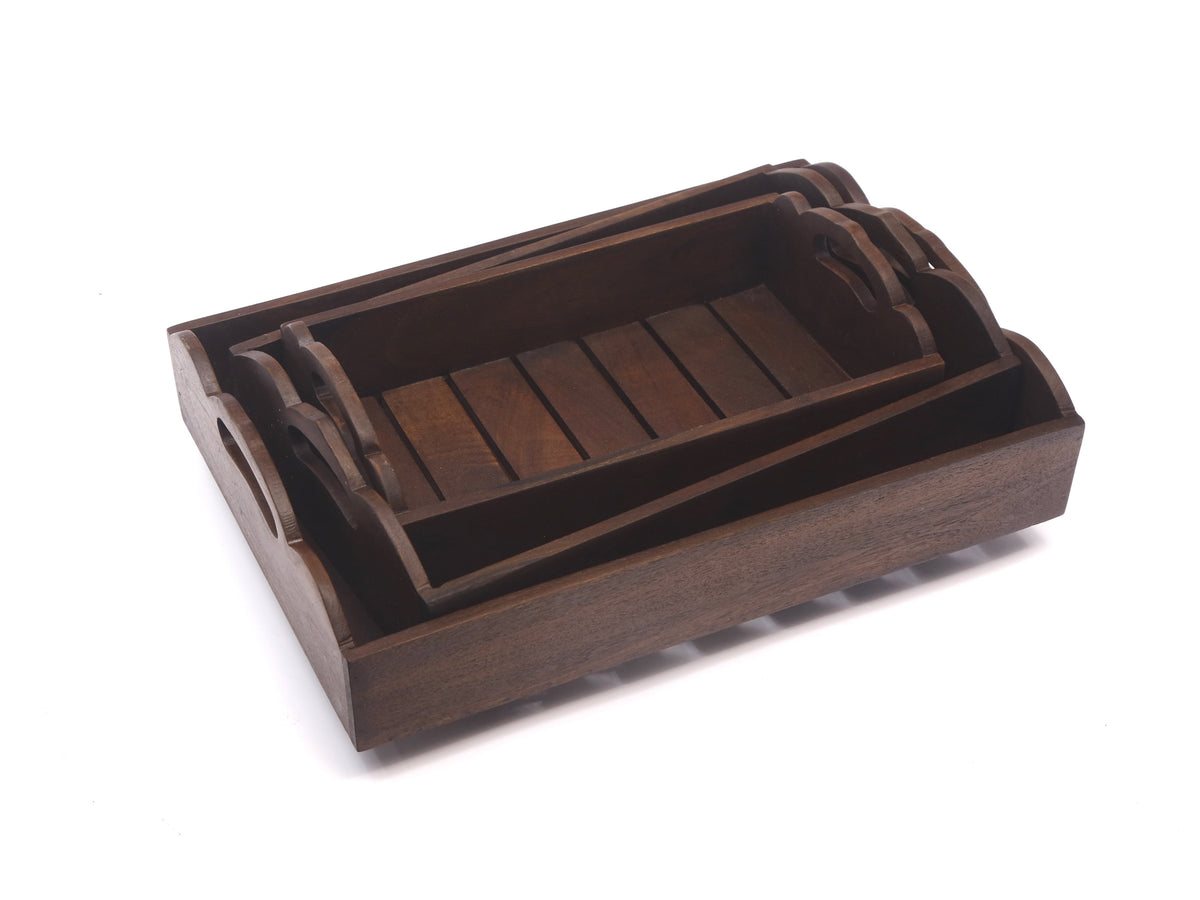 Celine Curved Serving Tray — Set of 3 — view 10
