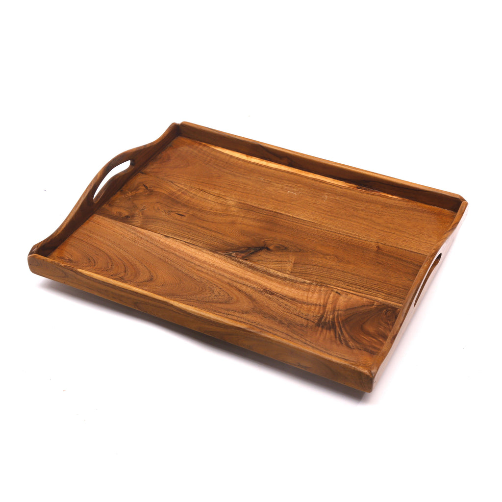 Kaia Solid Wood Serving Tray — view 6