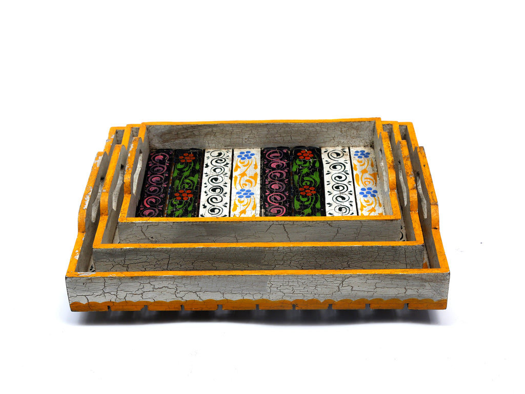 Fiora Distressed Serving Tray — view 2