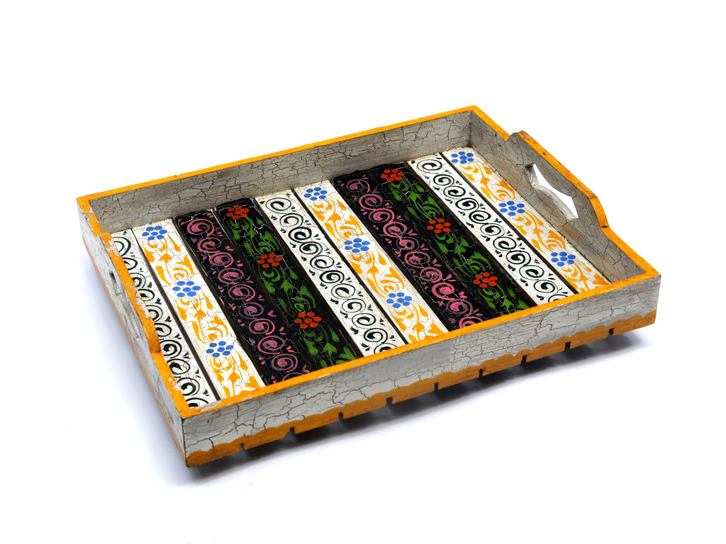 Fiora Distressed Serving Tray — view 4