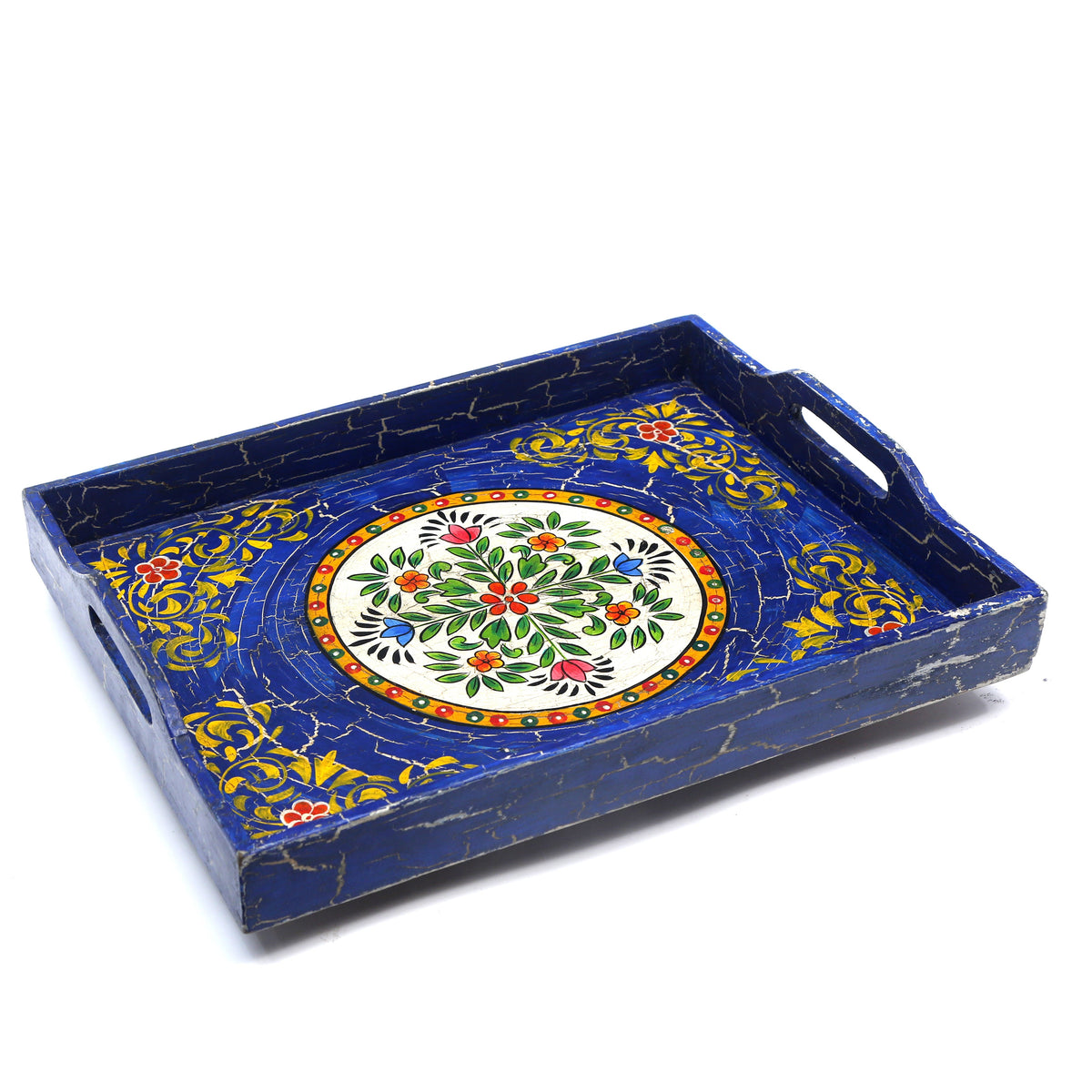 Freya Blue Serving Tray — view 3