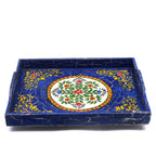 Freya Blue Serving Tray — view 5