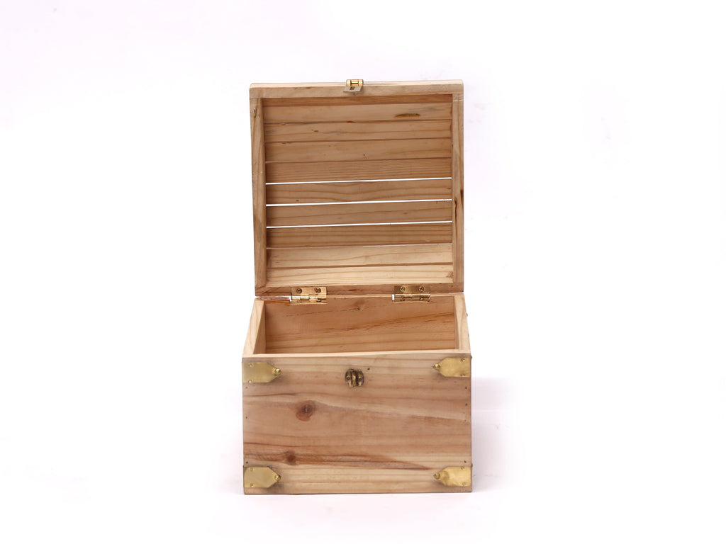 Iona Solid Wood Storage Box — view 9