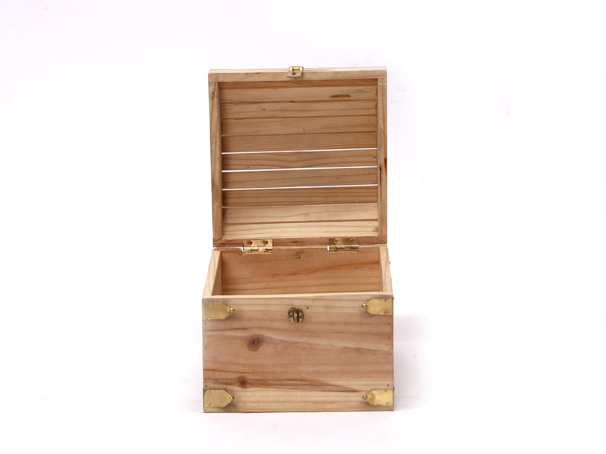 Iona Solid Wood Storage Box — view 9