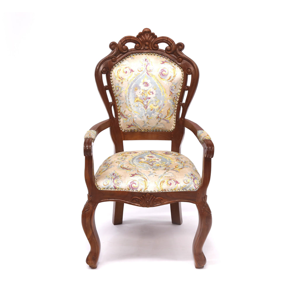 Leona Upholstered Armchair — view 2