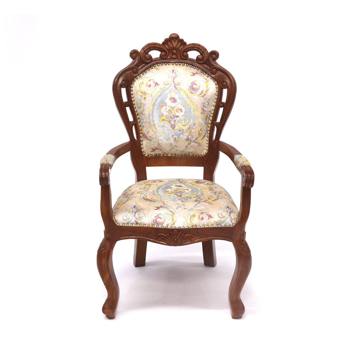 Leona Upholstered Armchair — view 2