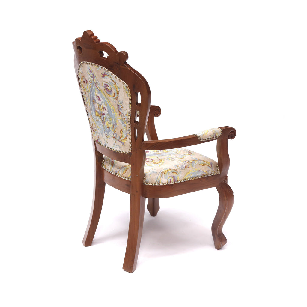 Leona Upholstered Armchair — view 5
