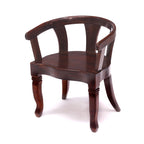Nora Solid Wood Armchair — view 2