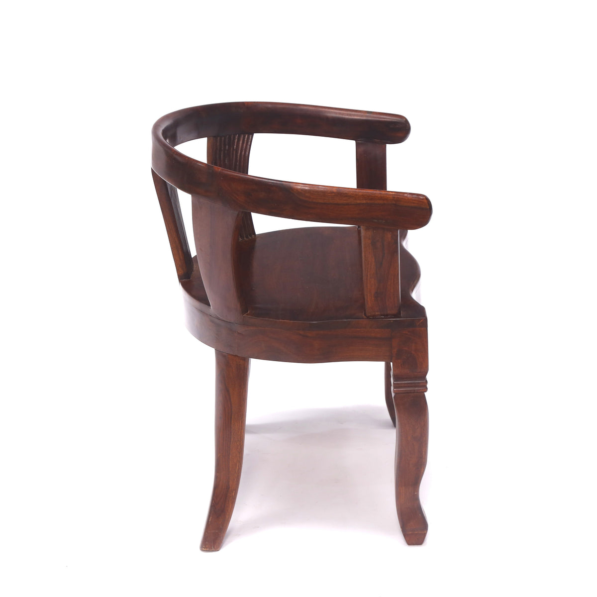 Nora Solid Wood Armchair — view 4