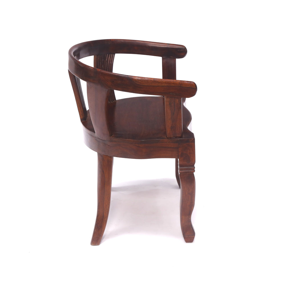 Helena Solid Wood Armchair — view 4