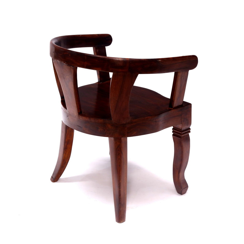 Nora Solid Wood Armchair — view 5
