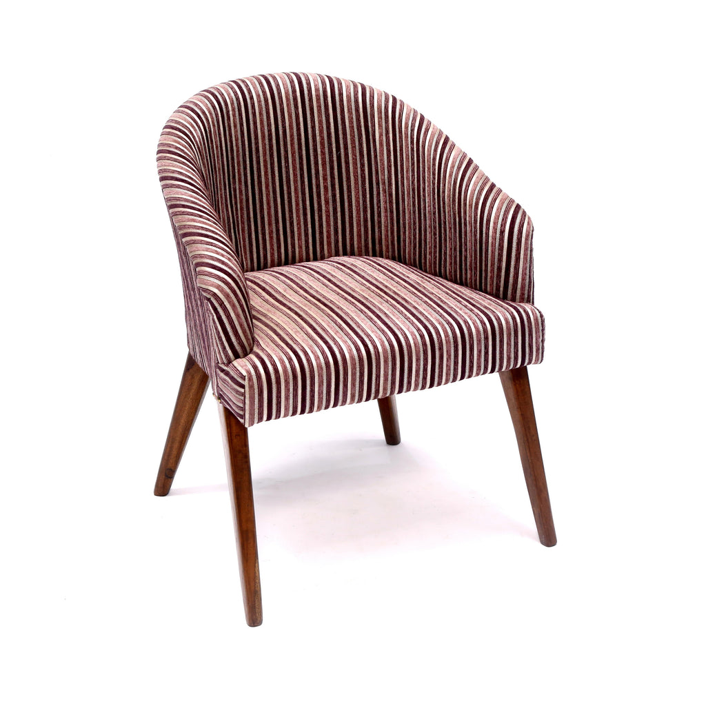 Livia Slatted Armchair — view 3