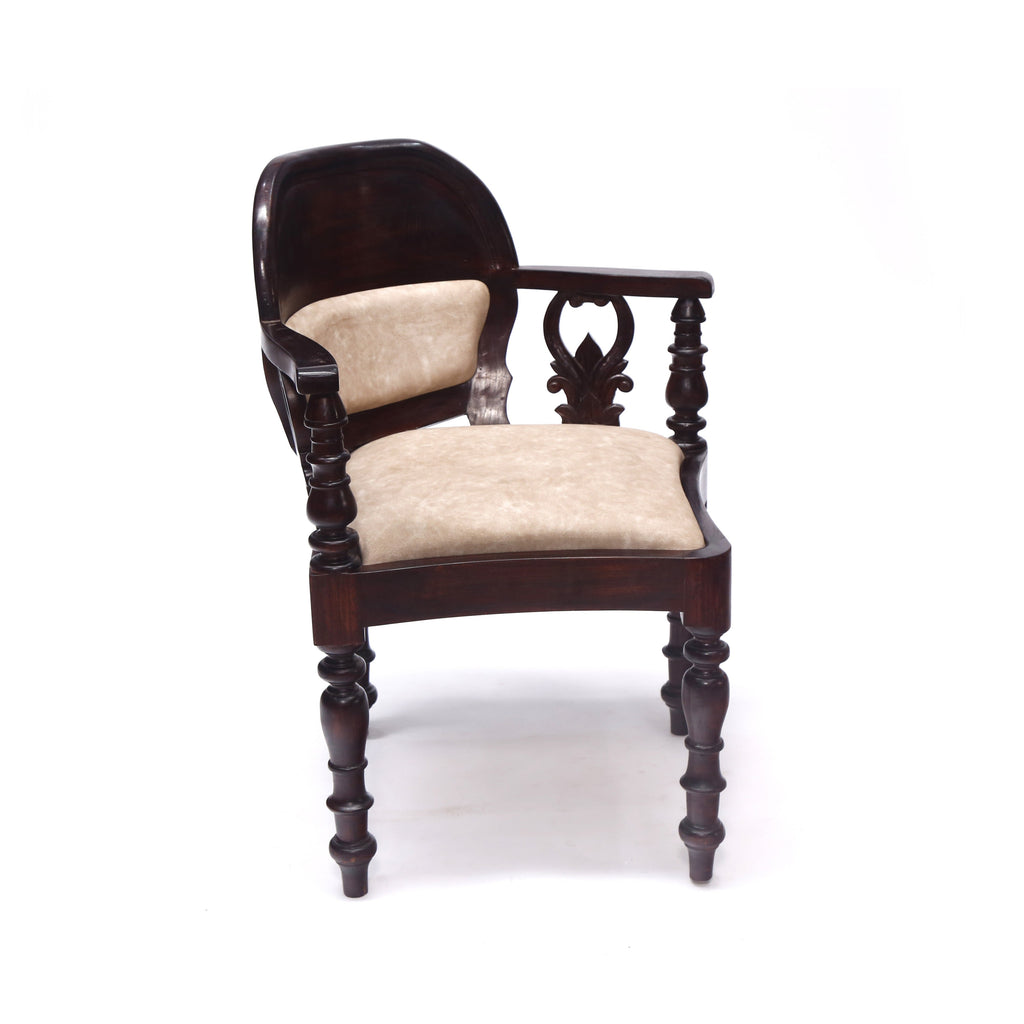 Maeve Carved Armchair — view 4