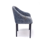 Petra Vintage Metal Armchair — view 4