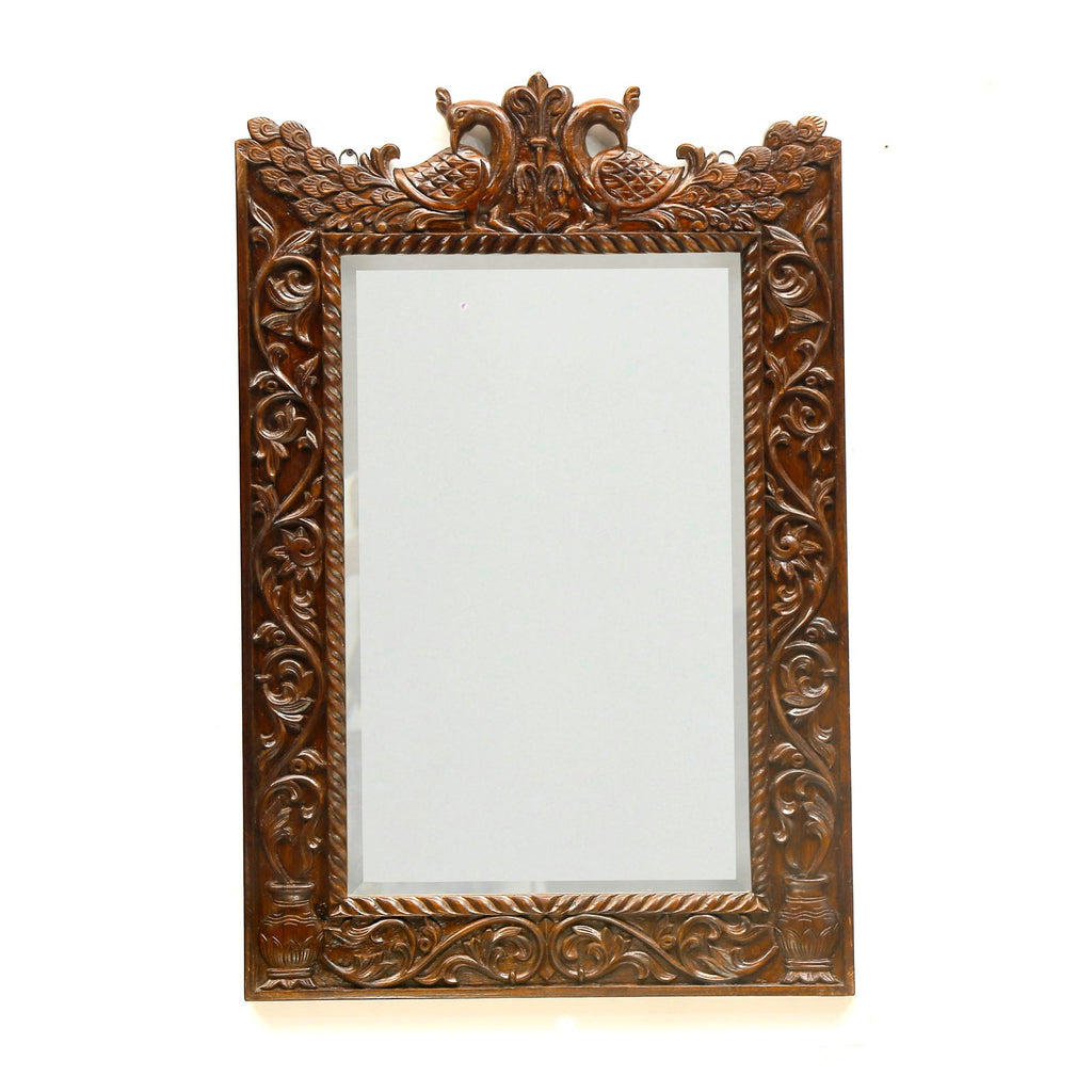 Ivana Carved Wall Mirror — view 1